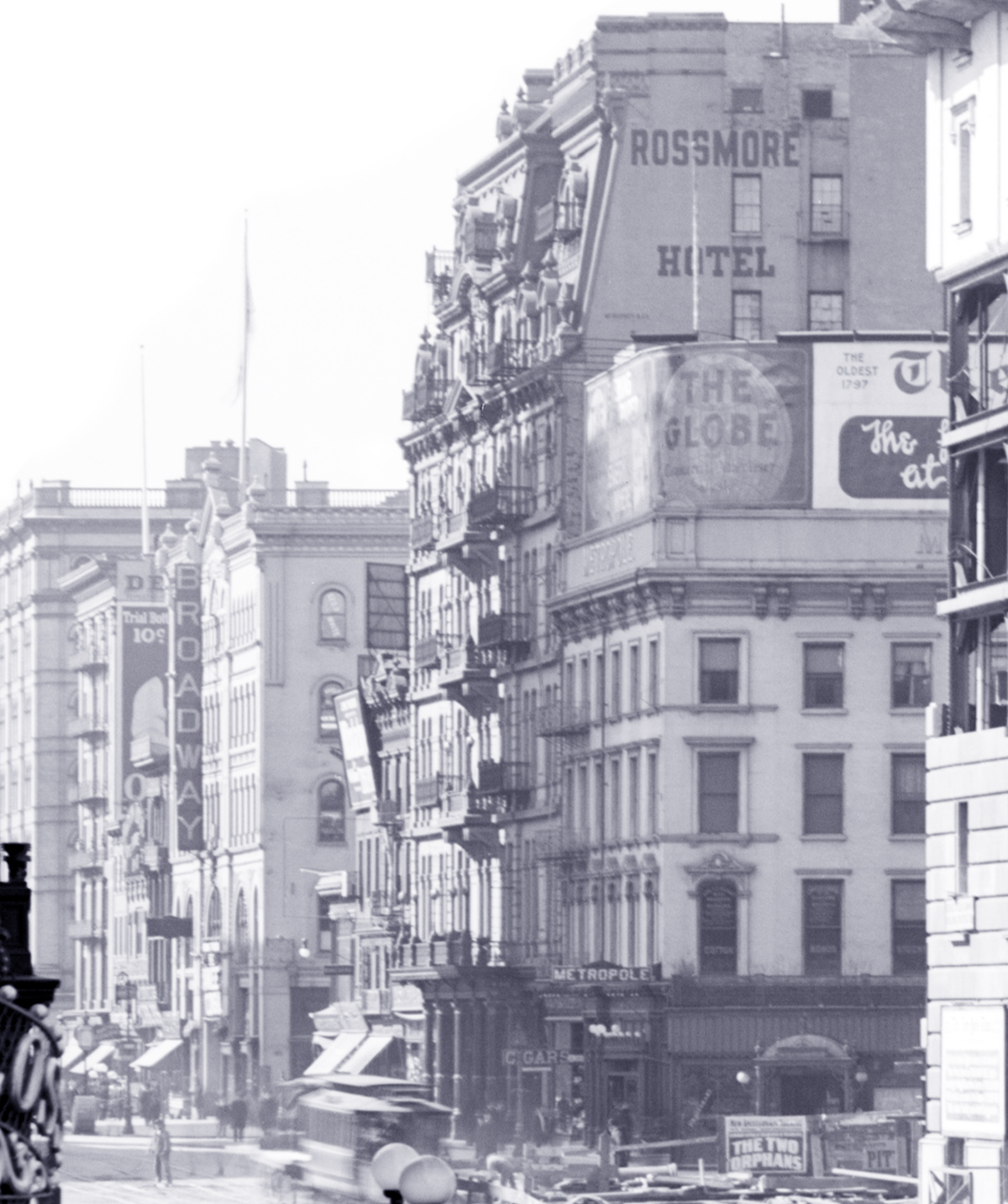 Rossmore Hotel, Broadway, New York, 1904